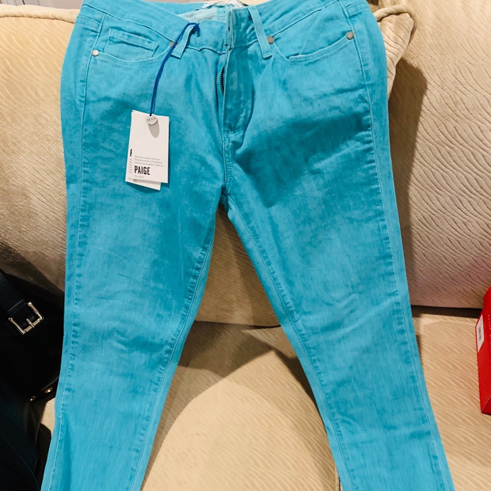 Paige Jeans- turquoise